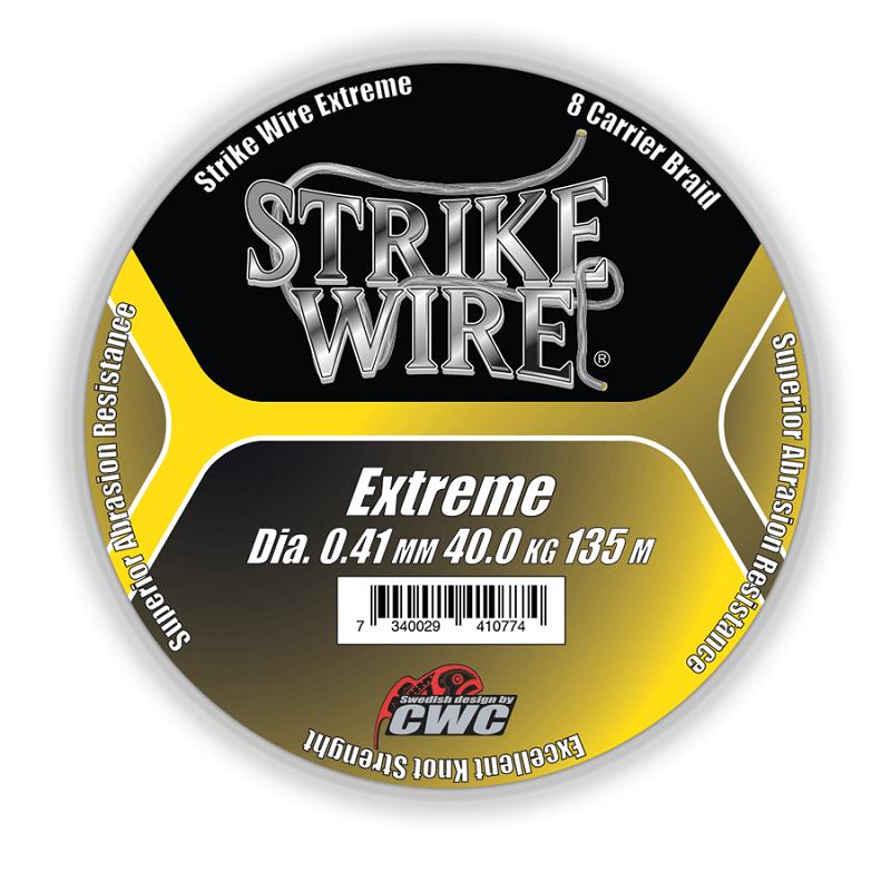 Strike Wire Extreme, 0,13mm/9kg - 135m, H-V Yellow - Fiskelina
