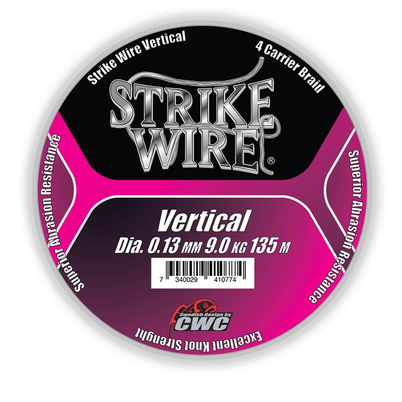 Strike Wire Vertical 0,13mm/9kg -135m H-V Pink – Fiskelina
