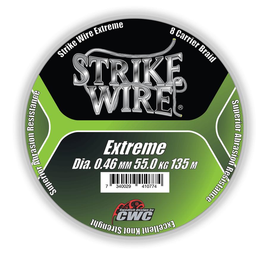 Strike Wire Extreme 0,19mm/14kg – 135m Mossgreen – Fiskelina