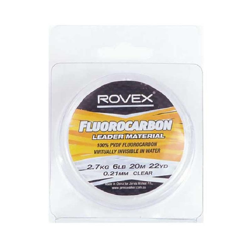 Rovex Fluorocarbon 0,37mm 6,8kg 20m - Fiskelina
