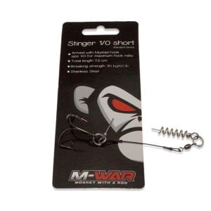 M-WAR Shallow Stinger Tackle Single 1/0