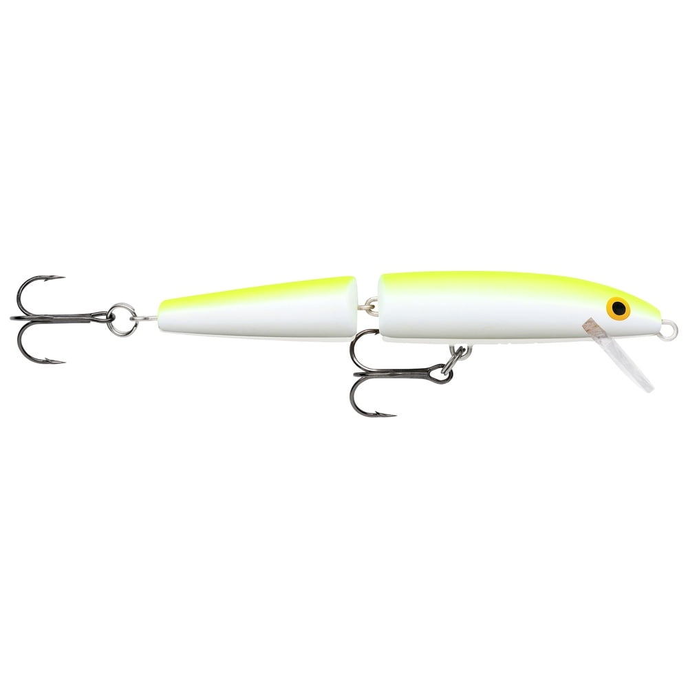 Rapala Jointed Floating 13cm - Silver Fluorescent Chartreuse UV