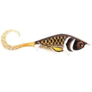 Strike Pro Guppie Jr, 11cm, 70g - Spotted Bullhead - Gold Glitter