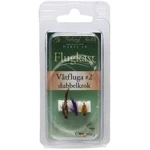 Darts Flugkast Set Våtfluga Dubbel #2