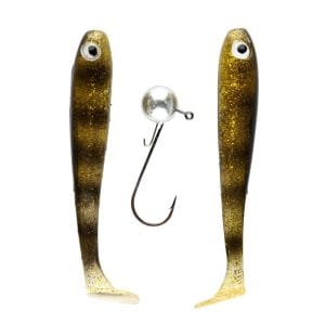 IFISH The Demon Shad 10cm, 2-pack inkl. Jiggskalle - SPDR