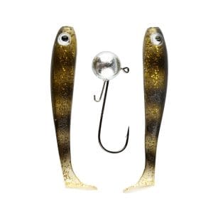 IFISH The Demon Shad 7cm, 2-pack inkl. Jiggskalle - SPDR
