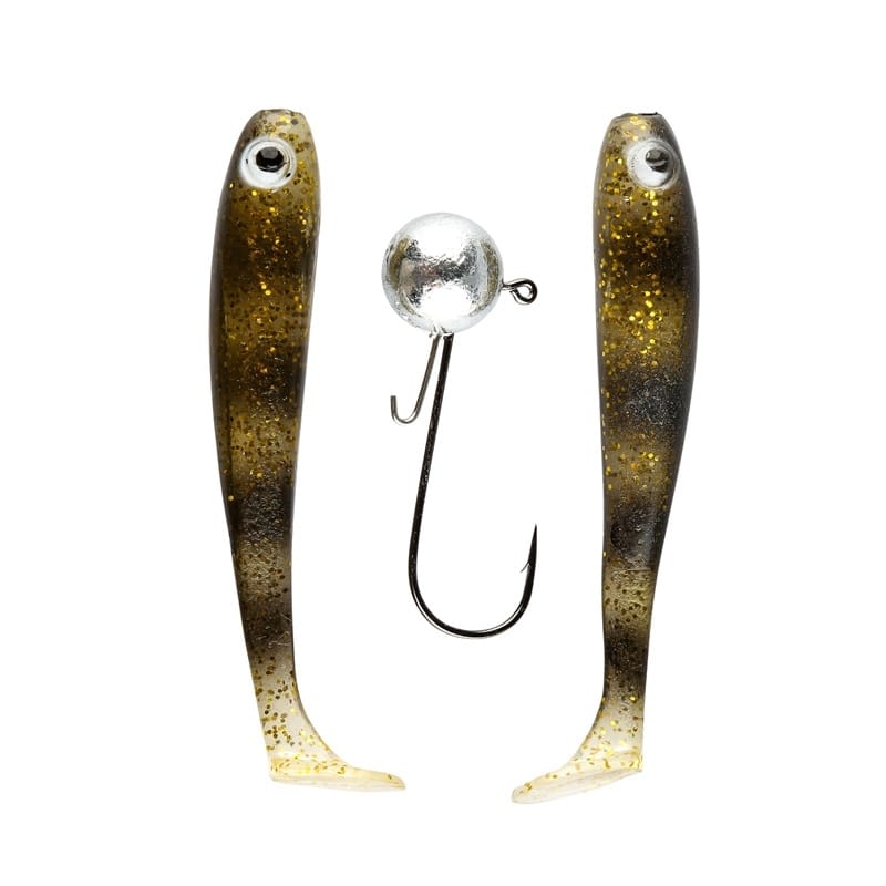 IFISH The Demon Shad 7cm - 2-pack inkl. Jiggskalle - SPDR