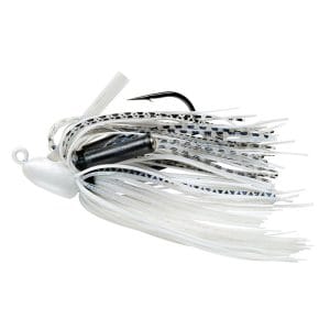 Booyah Boo Jig 7g - Pearl White Shad