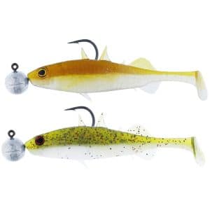 Westin Stanley The Stickleback Shadtail R 'N R 7,5cm 7g #4/0 Clear Water Mix 11 2pcs