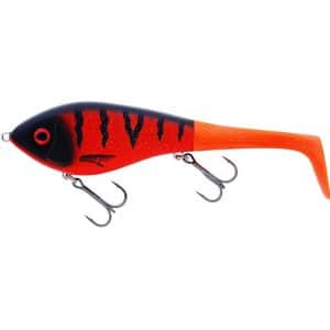 Westin Swim Tail 12cm 68g Sinking Fire 1 Body 2 Tails