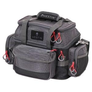 Westin W4 Fiskeväska Inkl. 4 Betesboxar, Small Titanium Black