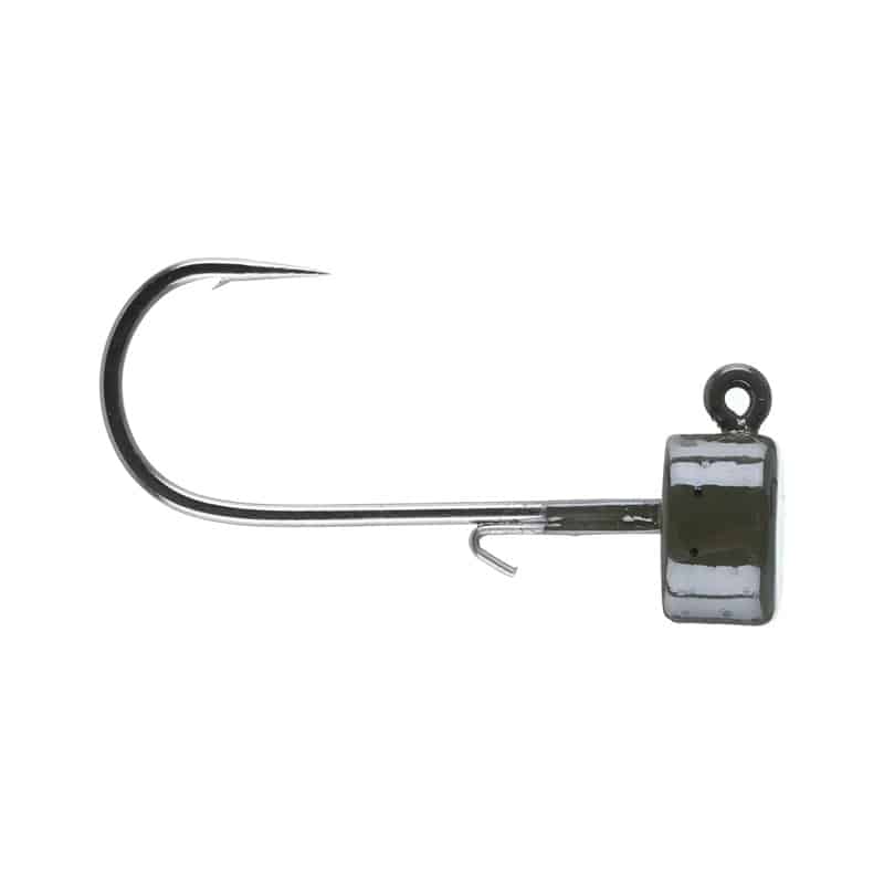 X Zone Ned Rig Head, Green Pumpkin, 3/32 oz 2,7g 5-pack