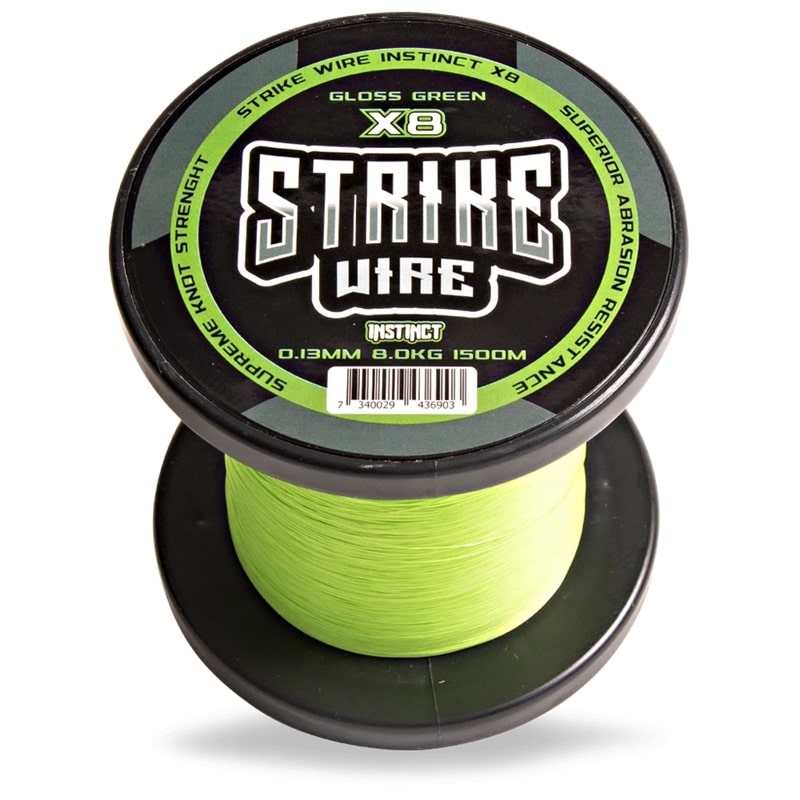 Strike Wire Instinct Braid X8 - 0,32mm/ 26kg -1500m - Gloss Green