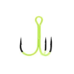 BKK SPEAR-21 UVC #10 Treble Hook, Chartreuse 7-pack