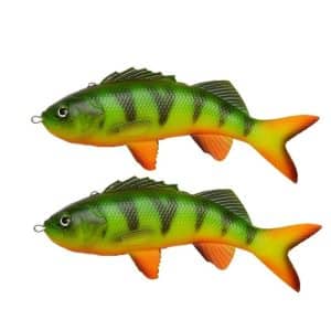 Pulz Bait Skinz Perch 15cm 2-pack - Firetiger