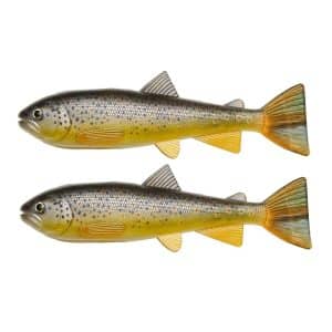 Pulz Bait Skinz Trout 15cm 2-pack - Brown Trout