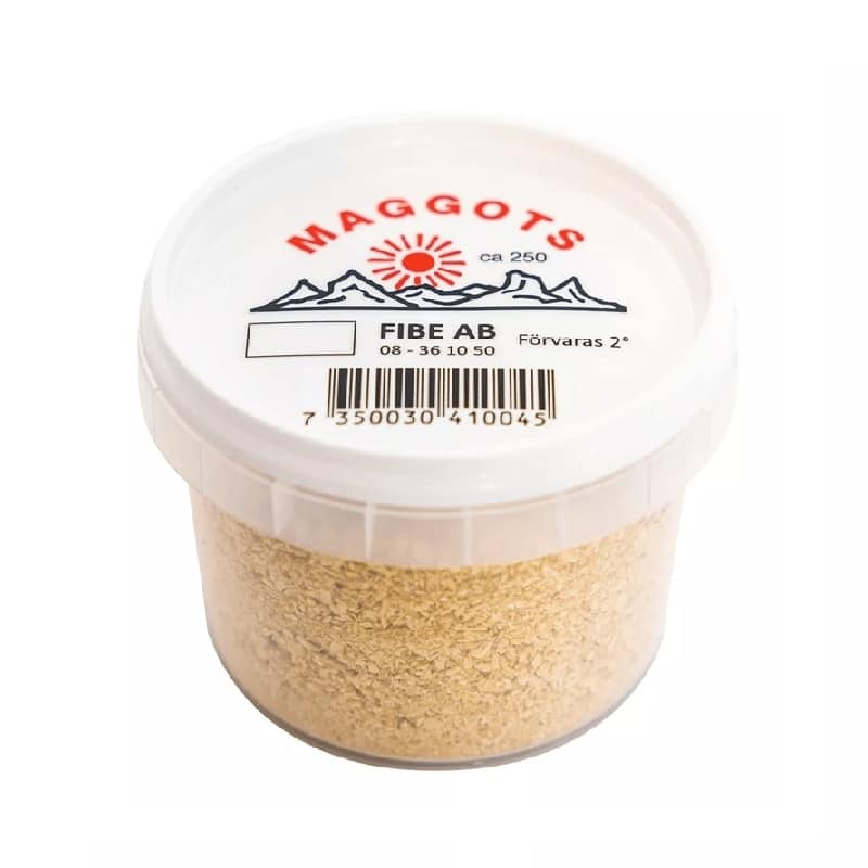Fibe Maggots Röd/Vit