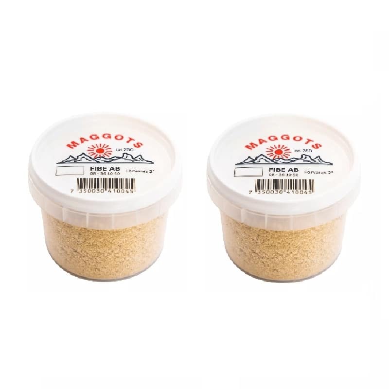 2-pack Fibe Maggots Röd/Vit