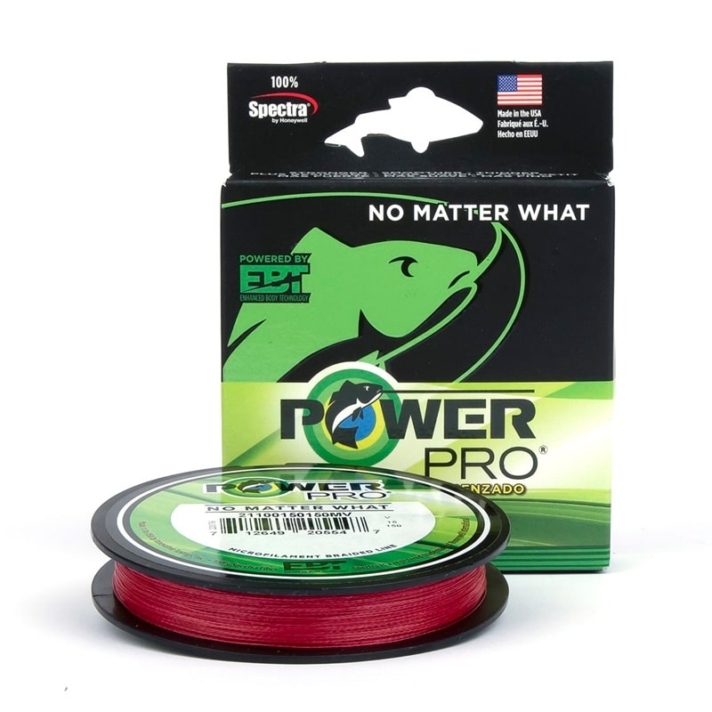 PowerPro Line 135m 0.13mm 8kg Vermillion Red