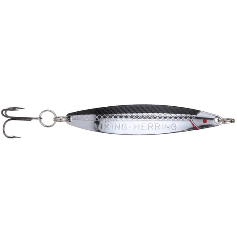 Wiggler Viking Herring Silver Svart 13g