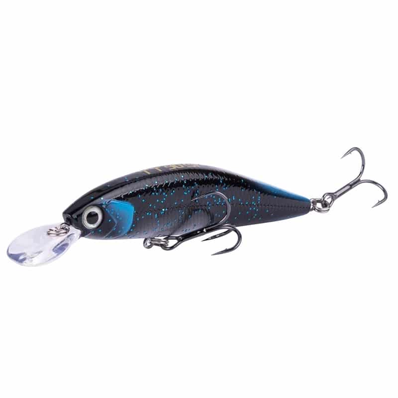 Shimano Lure Yasei Trigger Twitch D-SP 90mm 1.5m-3m Black Blue