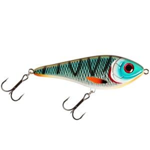 Strike Pro Buster Swim JR, Slow Sink, 10,5cm, 40g - Tiger Cichlid