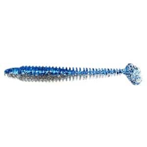 Lunker City Swimmin' Ribster Blue Ice 10,2cm 9-pack