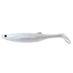 Headbanger Banger Shad 9cm, 4g - Pearl White 5-pack