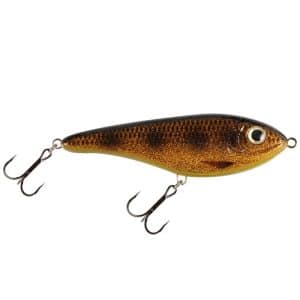 Strike Pro Buster Jerk, Shallow, 15cm, 66g - Spotted Bullhead
