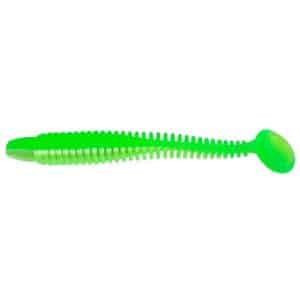 Lunker City Swimmin' Ribster Limetreuse 10,2cm 9-pack