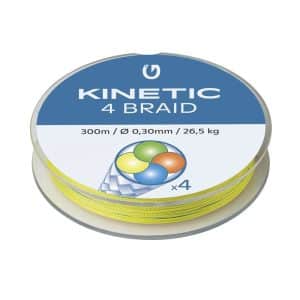 Kinetic 4 Braid 300m 0,25mm/21kg Multi Colour