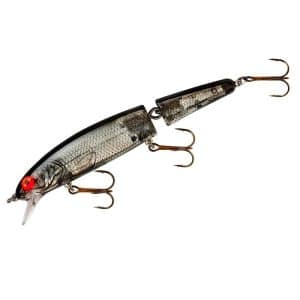 Bomber 15J Jointed Long A 17g 12cm - Silver Flash Black Back