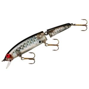 Bomber 15J Jointed Long A 17g 12cm - Silver Prisma Black Back